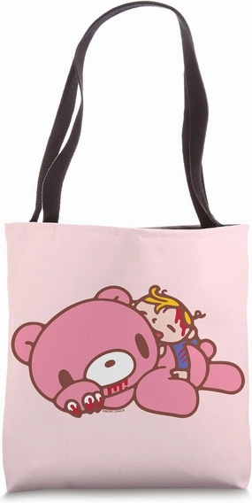 Gloomy Bear The Naughty Grizzly & Pity Relaxing Anime Tote Bag
