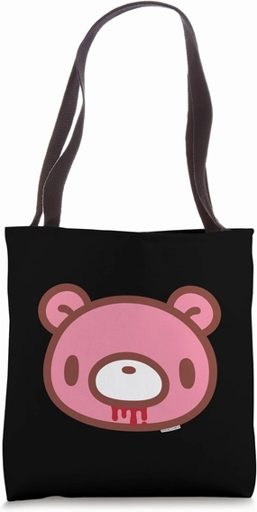 Gloomy Bear The Naughty Grizzly Classic Face Logo Anime Tote Bag