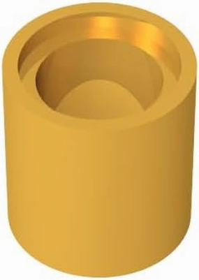 Gobricks GDS-604 Technical Pin Connector Round 1L [Beam] Compatible with 18654 All Major Brick Brands Toys Building Blocks Technical Parts Assembles DIY (Bright Gold(037),1000)