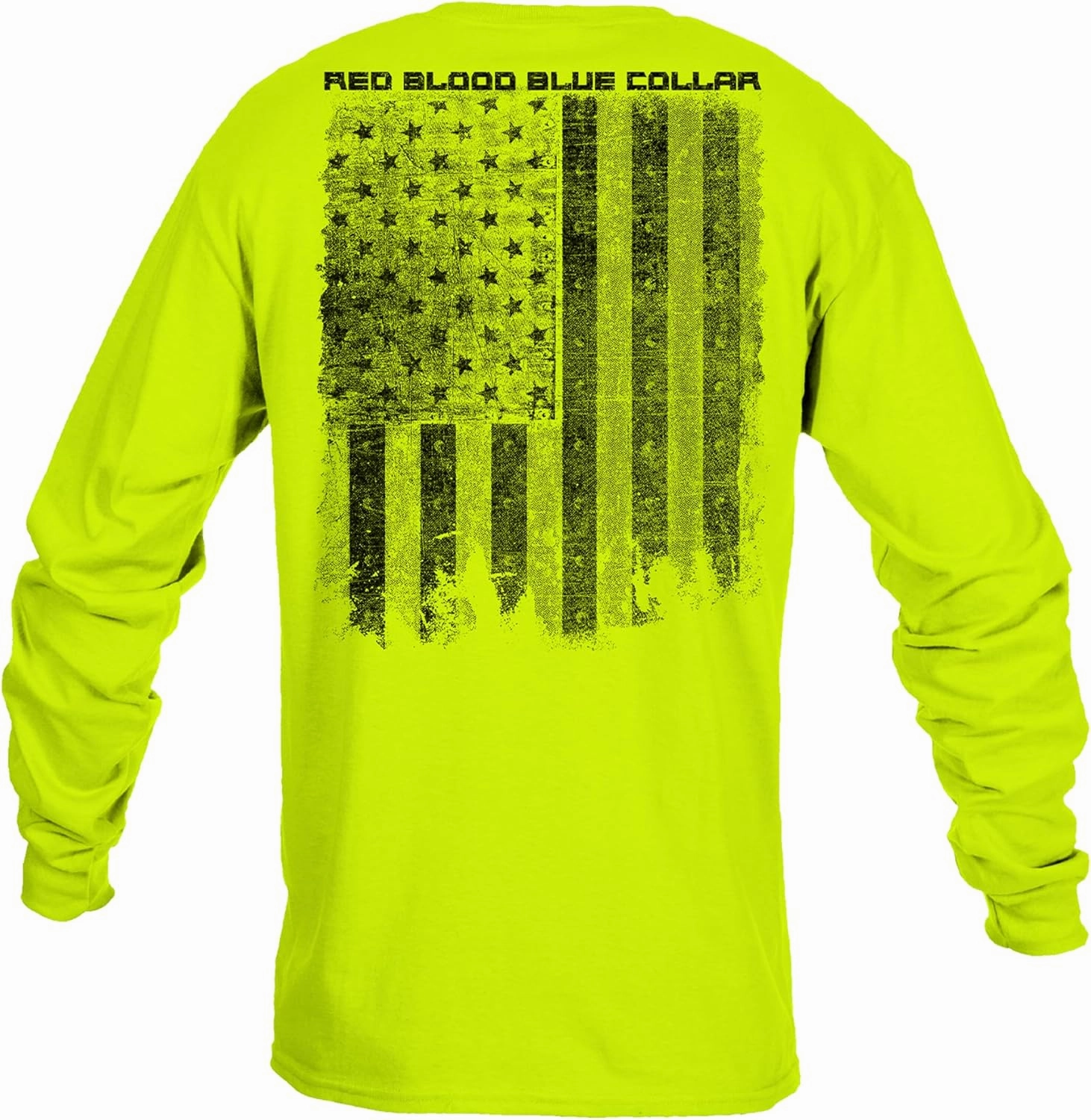 Grunt Style Red Blood Blue Collar Men's Long Sleeve T-Shirt