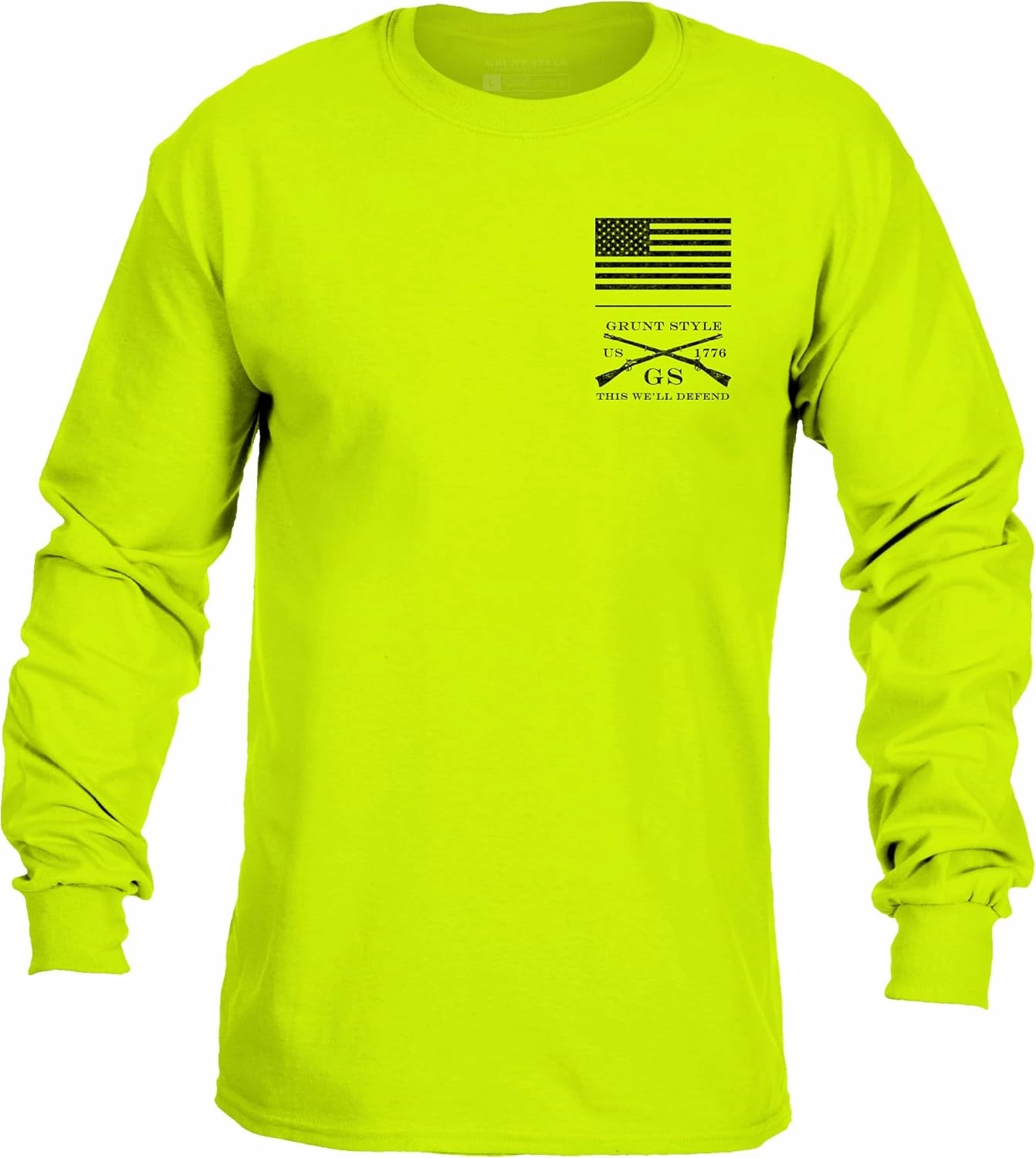 Grunt Style Red Blood Blue Collar Men's Long Sleeve T-Shirt