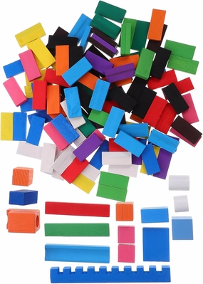 HANABASS 1 Set Set Wooden Domino Set for Building Blocks for Stacking and Fun with Dots for Family Gatherings Parties and Travel