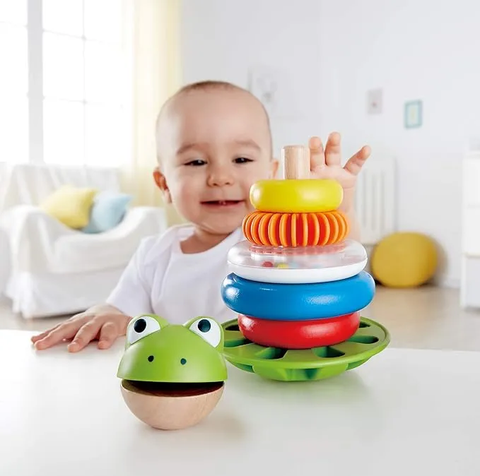 Hape Mr. Frog Stacking Rings
