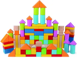 Hape Wonderful Beech Blocks - 101 Pcs