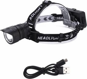 Headslamp,Outdoor Headslight Motion Sensor Headslamp USB Rechargeable Strong Light Heads Flashlight for Hiking Camping