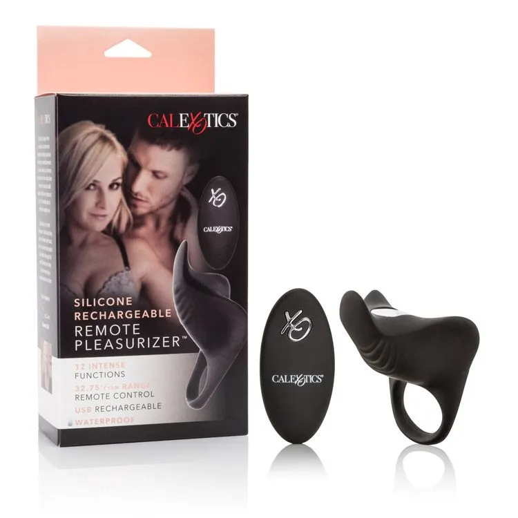 Hella Raw Silicone Rechargeable Remote Pleasurizer Cock Ring