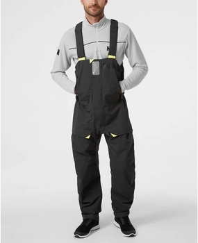 Helly-Hansen Skagen Offshore Sailing Bib Overalls for Men - Wind/Waterproof and Breathable, with Reinforced Seat and Knees