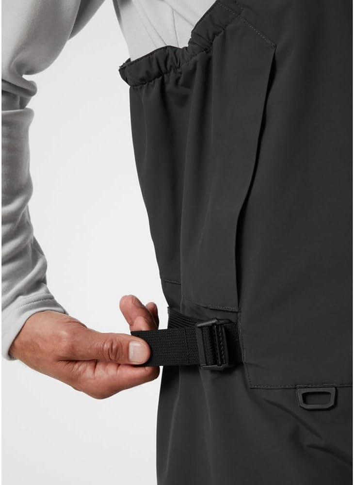 Helly-Hansen Skagen Offshore Sailing Bib Overalls for Men - Wind/Waterproof and Breathable, with Reinforced Seat and Knees