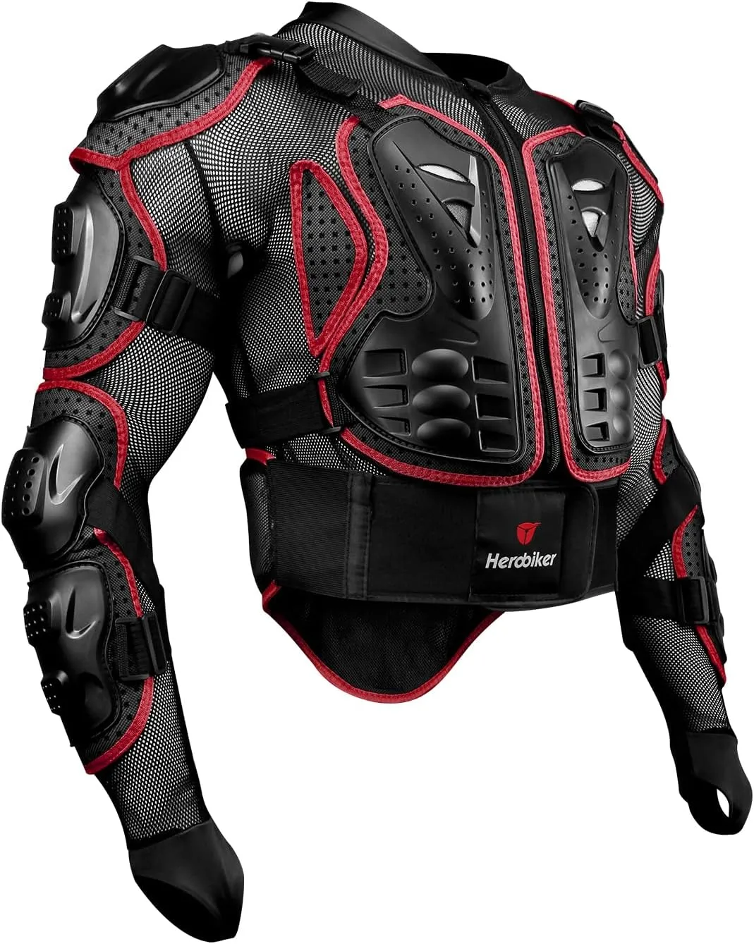 HEROBIKER Motorcycle Full Body Armor Jacket spine chest protection gear Motocross Motos Protector Motorcycle Jacket 2 Styles