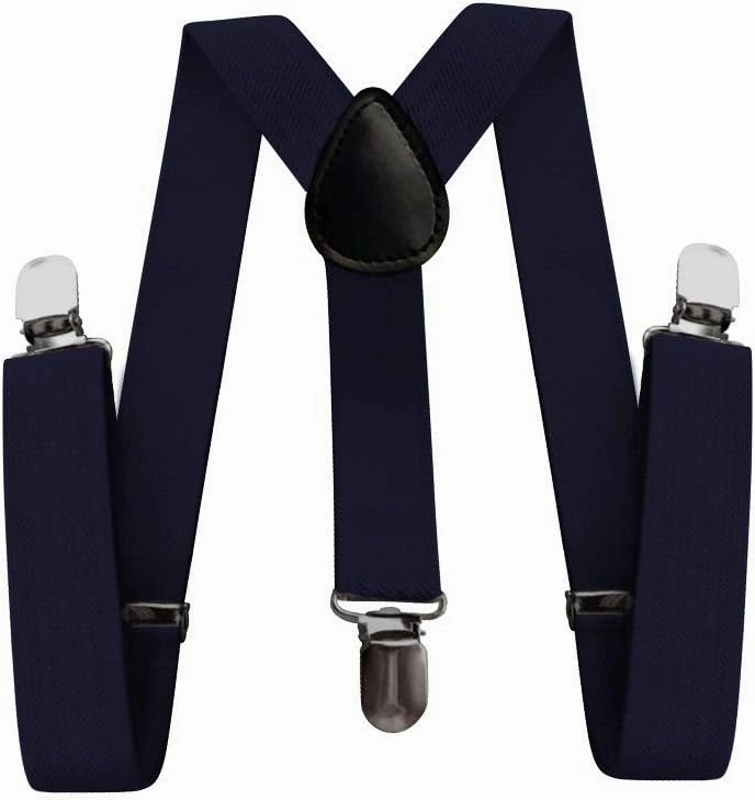 HIHCBF 1920s Kids Costume Accessories Set Boys Party Outfits Adjustable Suspenders Pre-Tied Bow Tie Short Brim Fedora Hat