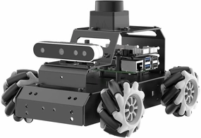 HIWONDER Raspberry Pi 5 Robot Car with 3D Depth Camera MentorPi M1 Mecanum-Wheel Chassis ROS2-HUMBLE Support SLAM Mapping Navigation and Autonomous Driving（with Raspberry Pi 5 8GB）