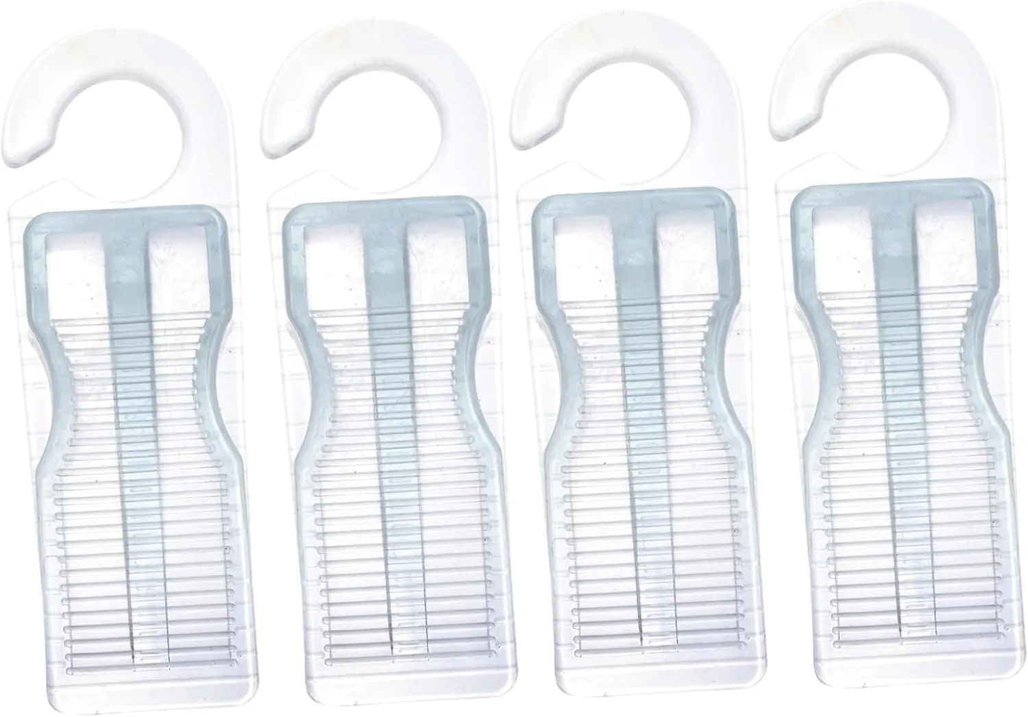 HOMSFOU 4pcs Door Stoppers for Home Safety Door Wedge Easy Install No Tools Required Prevent Child Pinch Universal for Tile Carpet Laminate