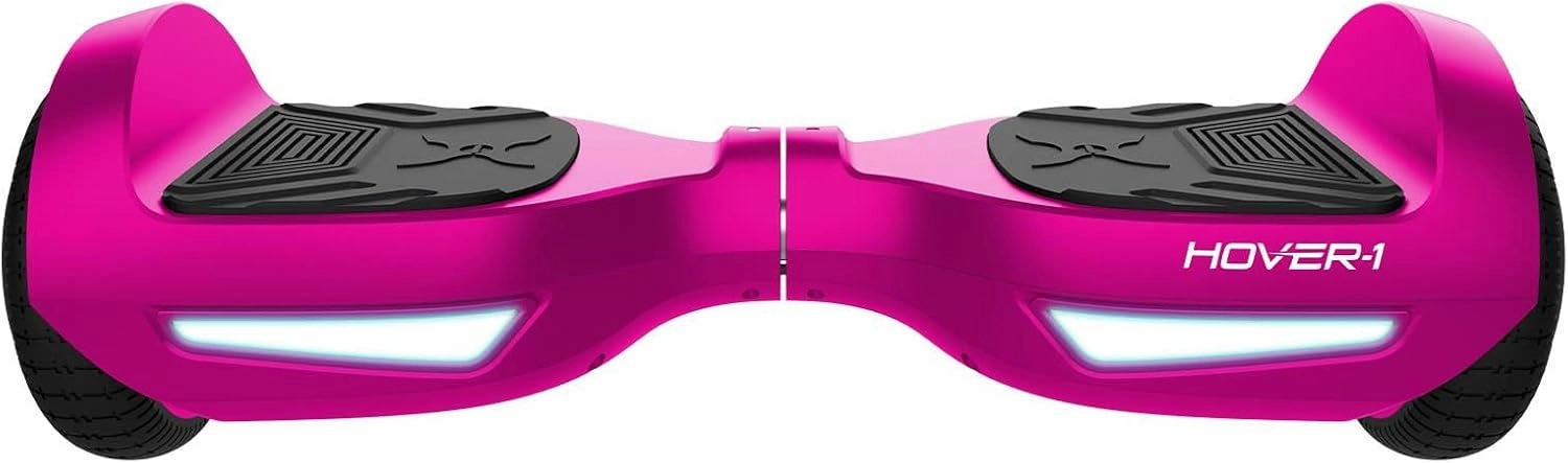 Hover-1 Drive Electric Hoverboard | 7MPH Top Speed, 3 Mile Range, Long Lasting Lithium-Ion Battery, 6HR Full-Charge, Path Illuminating LED Lights