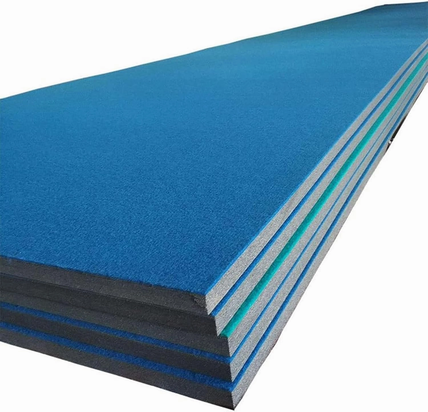 Indoor Gymnastics Tracks Exercise Mat Roll Out Cheerleading Fitness Mats with a Grippy Gym Carpet Top Sturdy Foam Wrestling Mats for MMA, Gymnastics (Size : 3m*0.91m*4cm)