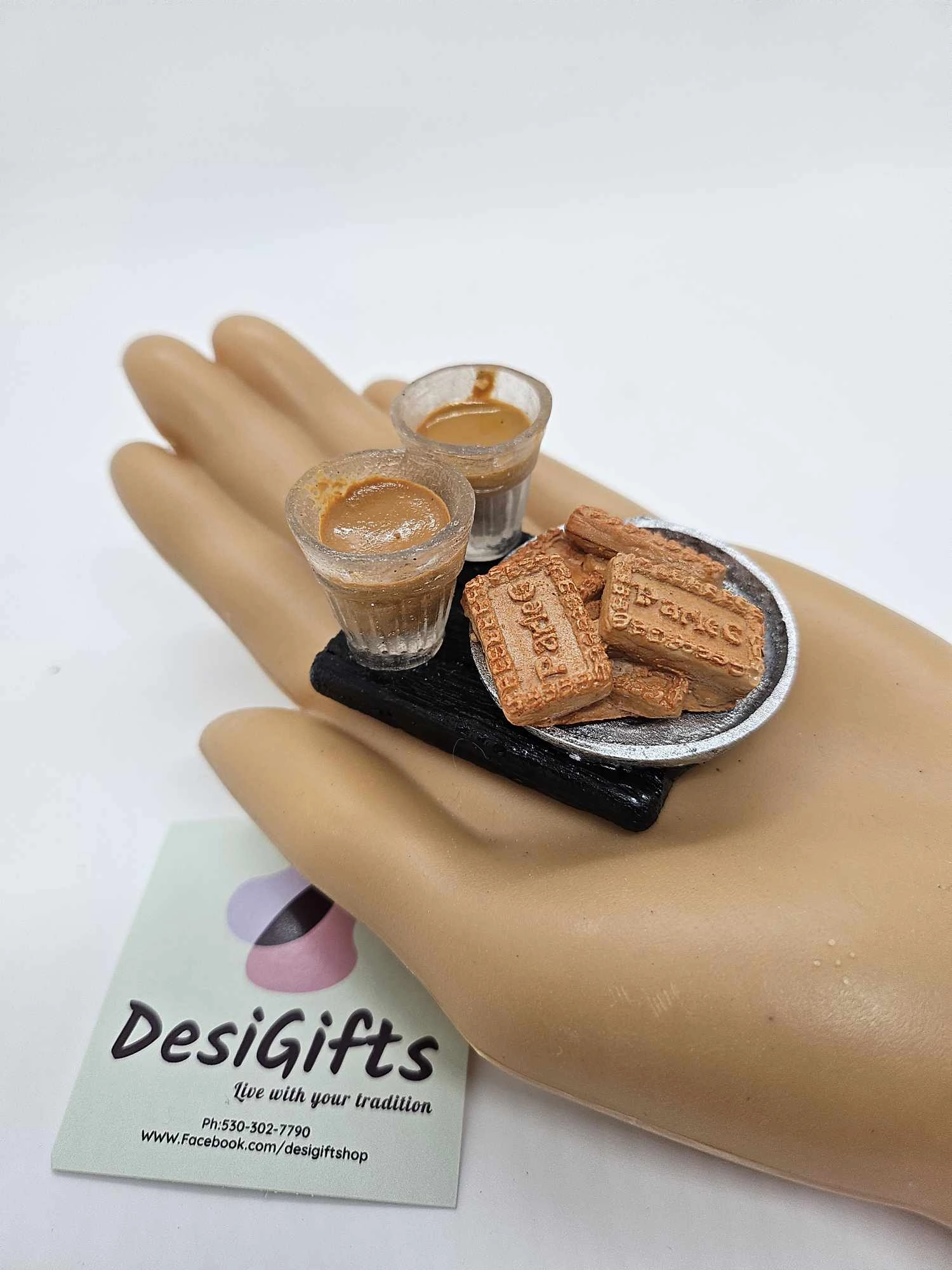 Intelligent Indian Miniature Fridge Food Magnet, Dollhouse Food, 3D Simulation Food Refrigerator Magnet, IFM - 1268