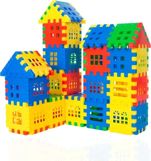 Interlocking Building Blocks – 70-Piece Kids for Toddlers and Kids – Fun and Educational Toy Building Set for Skill Development, Educational Conventional Toys Gift for Boys Girls52