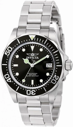 Invicta Pro Diver Stainless Steel Men's Quartz Watch - 40mm