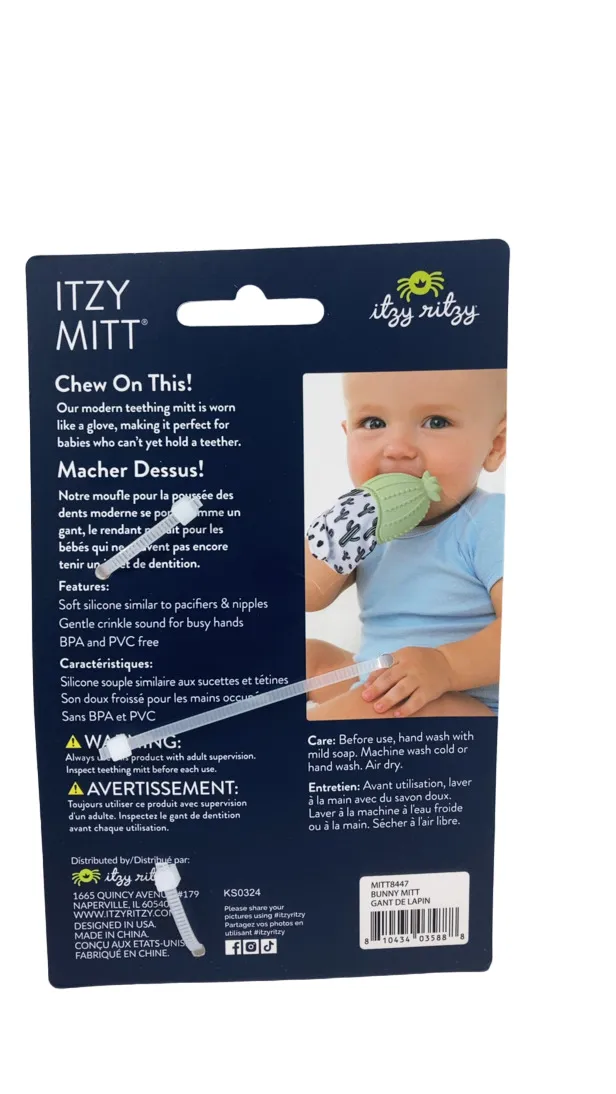Itzy Ritzy Munch Mitt, Bunny
