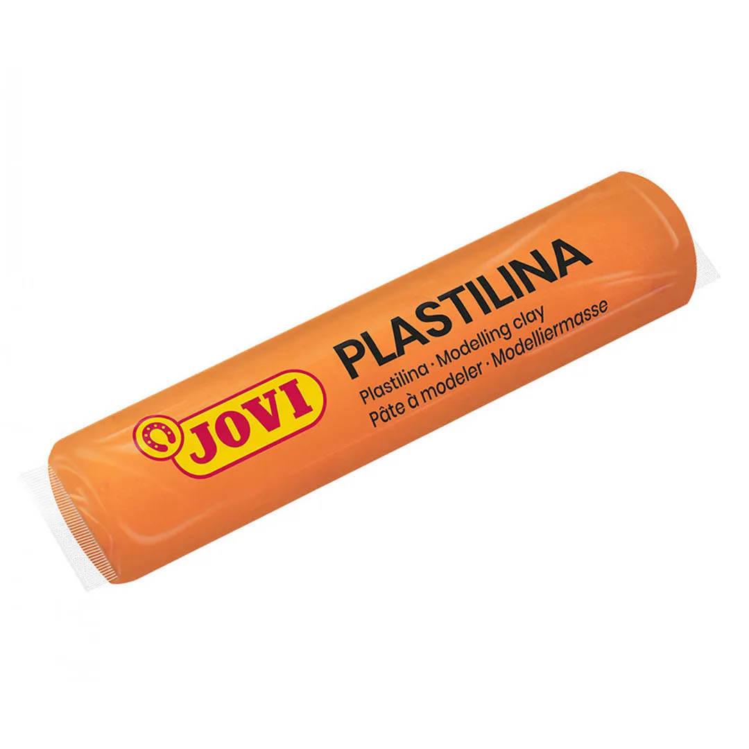 Jovi Plastilina Reusable Non-Drying Modeling Clay 5 Rolls, Set of 6 Colors, Perfect for Arts and Crafts Projects