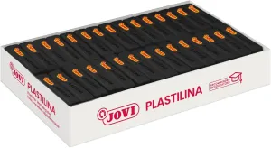 Jovi - Reusable Non-Drying Modeling Clay, 30 Plasticine Bars, 1.75 oz Each, Total of 3.3 lb (Black)