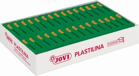 Jovi - Reusable Non-Drying Modeling Clay, 30 Plasticine Bars, 1.75 oz Each, Total of 3.3 lb (Dark Green)