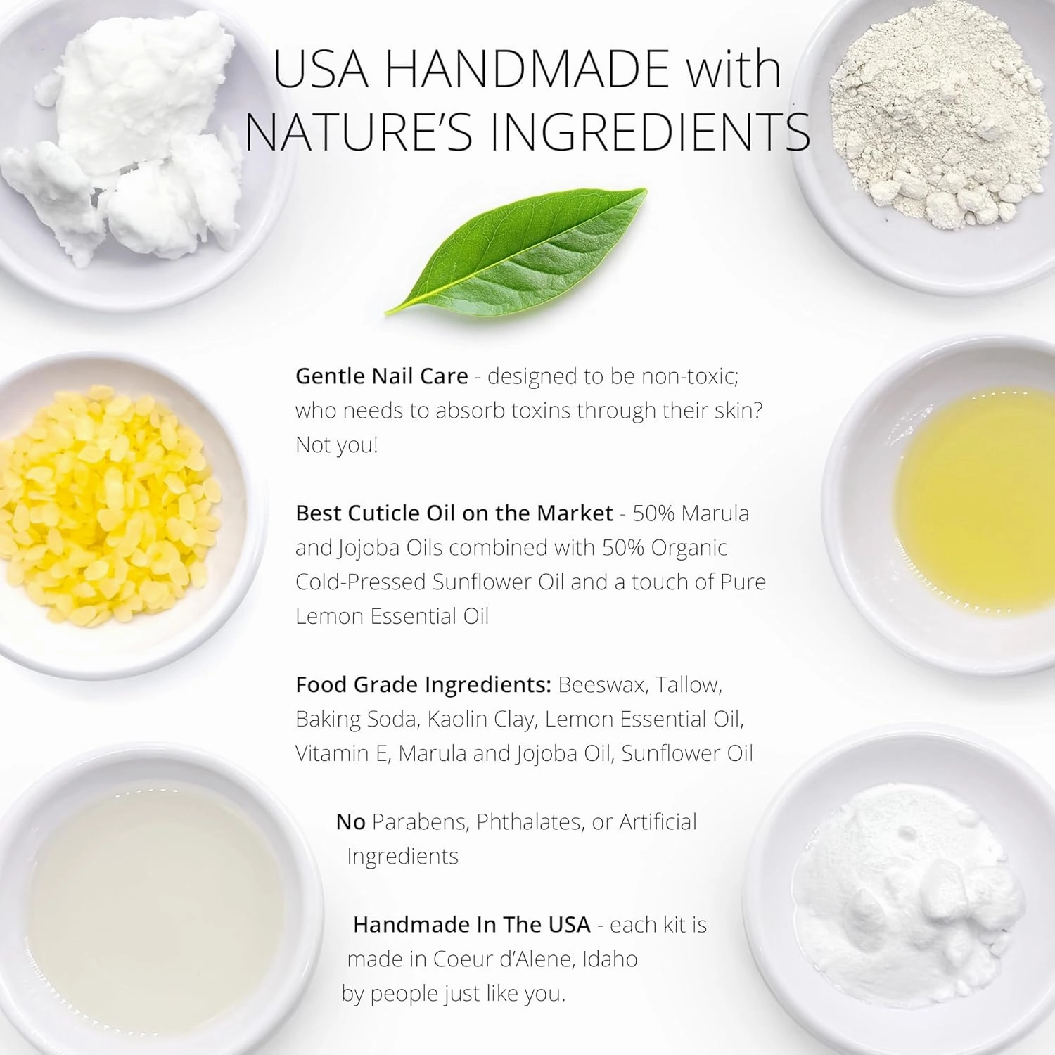 Just Like Jane™ Natural Nails Buff & Wax Kit - New Nano Glass File for Higher Shine!