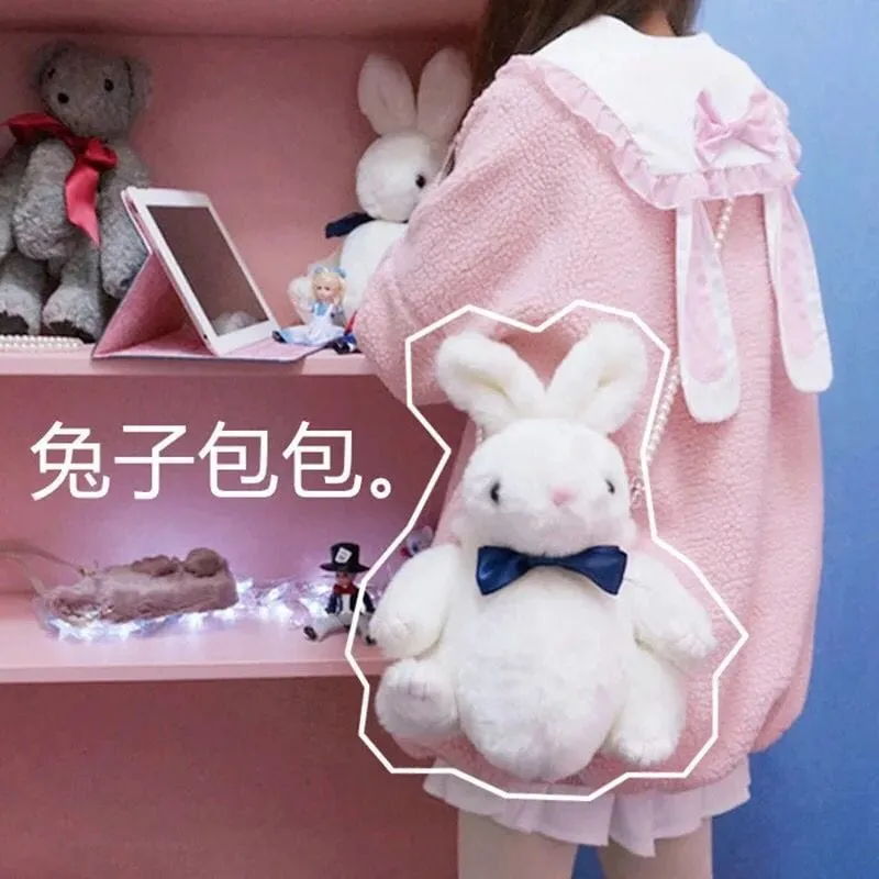 Kawai White Rabbit Shoulder Bag