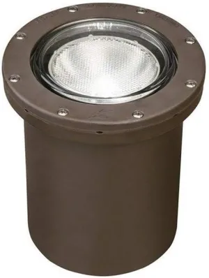 Kichler 15268AZ Small In-Ground Well Light, Architectural Bronze