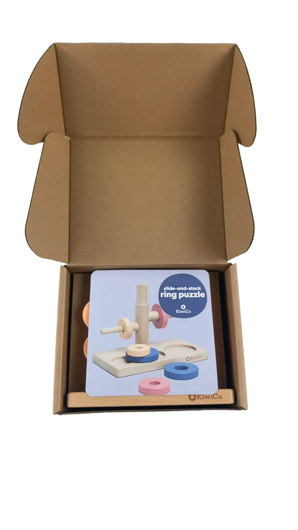 Kiwico Slide-And-Stack Ring Puzzle