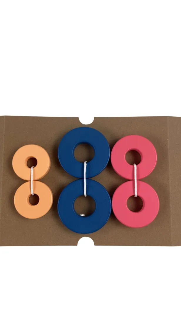 Kiwico Slide-And-Stack Ring Puzzle