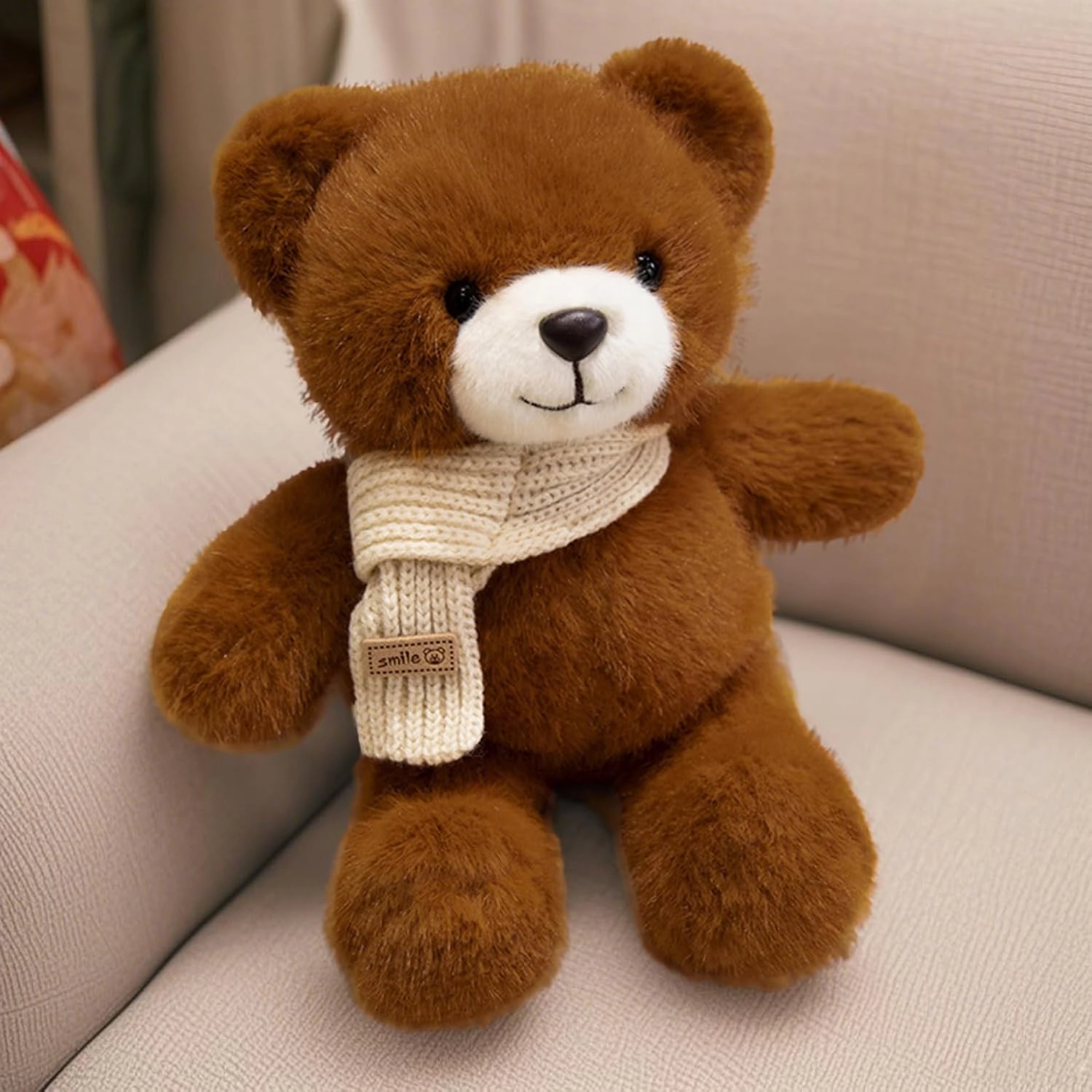 KUUDESOXX Cute Stuffed Animal, Koala Plush Toy, a Cute and Comfortable Companion, Perfect as a Sweet Birthday (Caramel Bear)