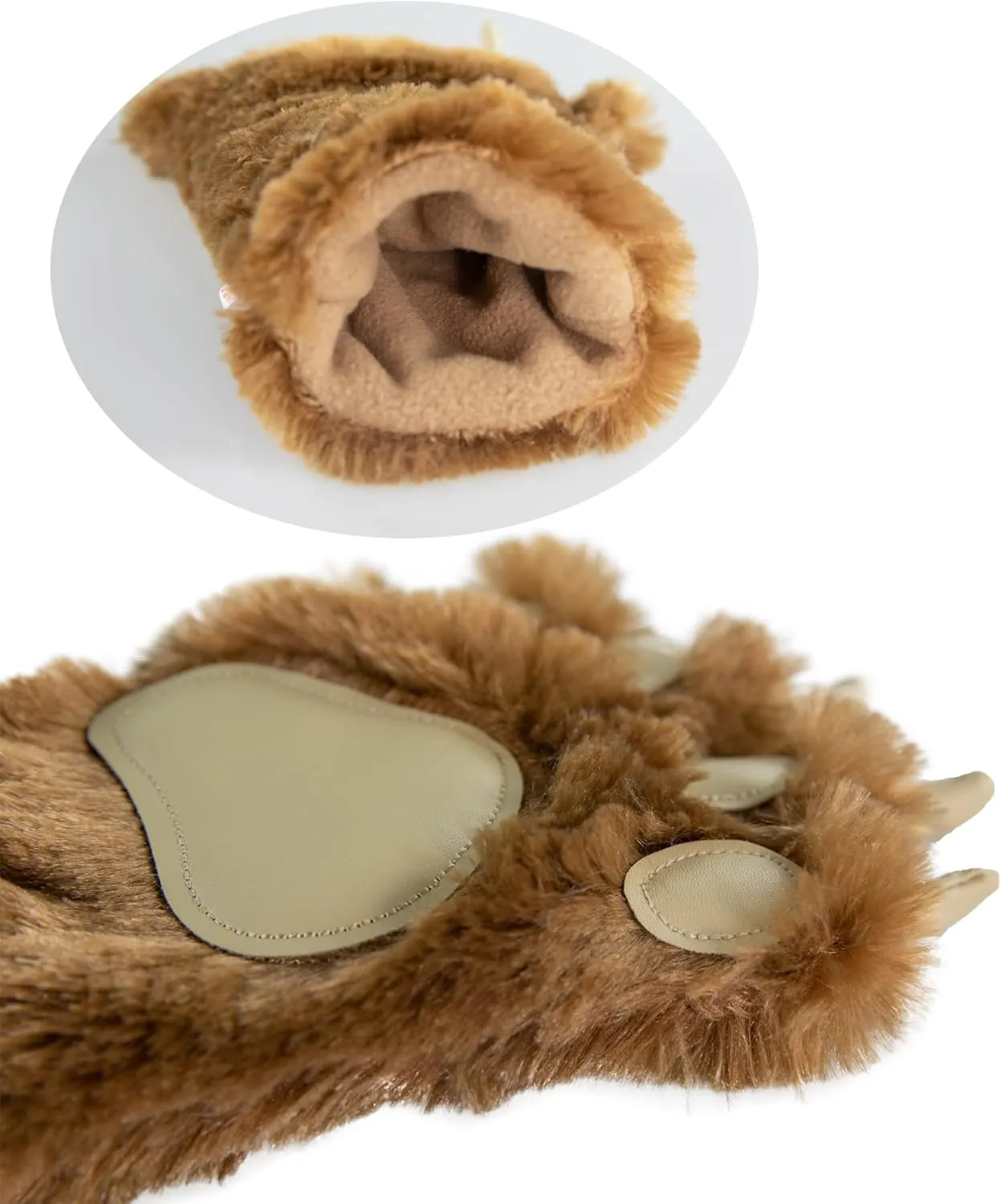 Lazy One Animal Paw Mittens for Adults and Kids