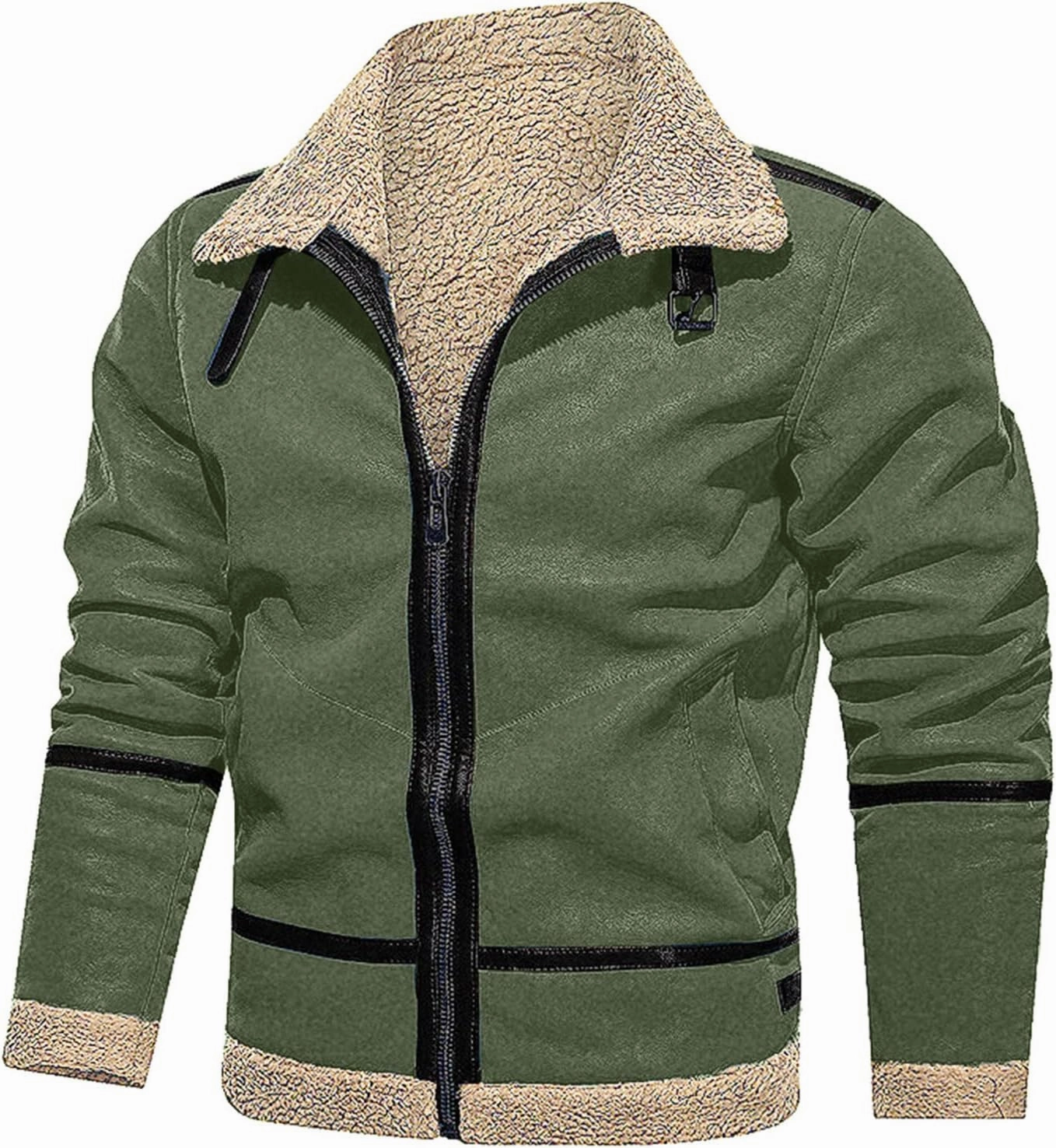 LCMTWX Mens Jackets Cottonpadded Jacket Stand Collar Knitted Splice Sweater Coat Casual Cardigan Men's Winter Jacket