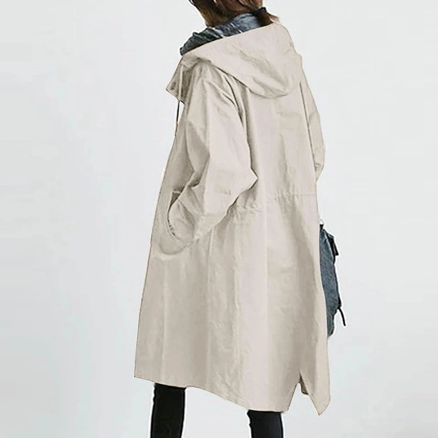 LCMTWX Winter Coat Women Long Coat Outwear Womens Elegant Windbreaker Wild Winter Women's Coat Trench Coat Women Trench