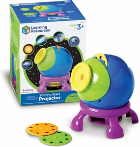 Learning Resources Shining Stars Projector, Solar System Space Toy Set, 5Piece Set, Ages 3 , Multicolor, Model:LER2830
