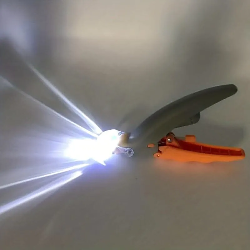LED Pet Nail Clipper with Ergonomic Handle