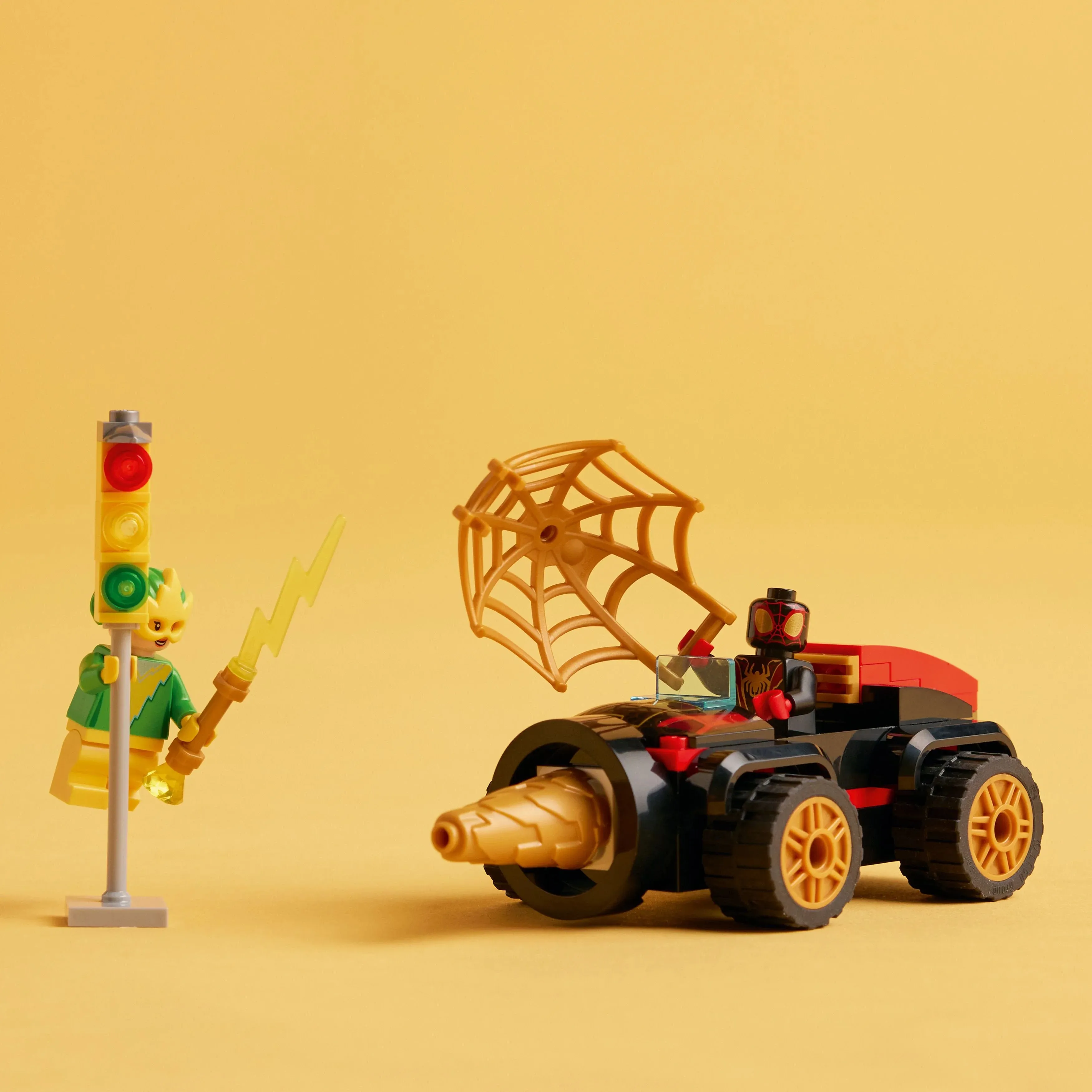 LEGO® 4  Drill Spinner Vehicle Spider-Man Car with Minifigures 10792