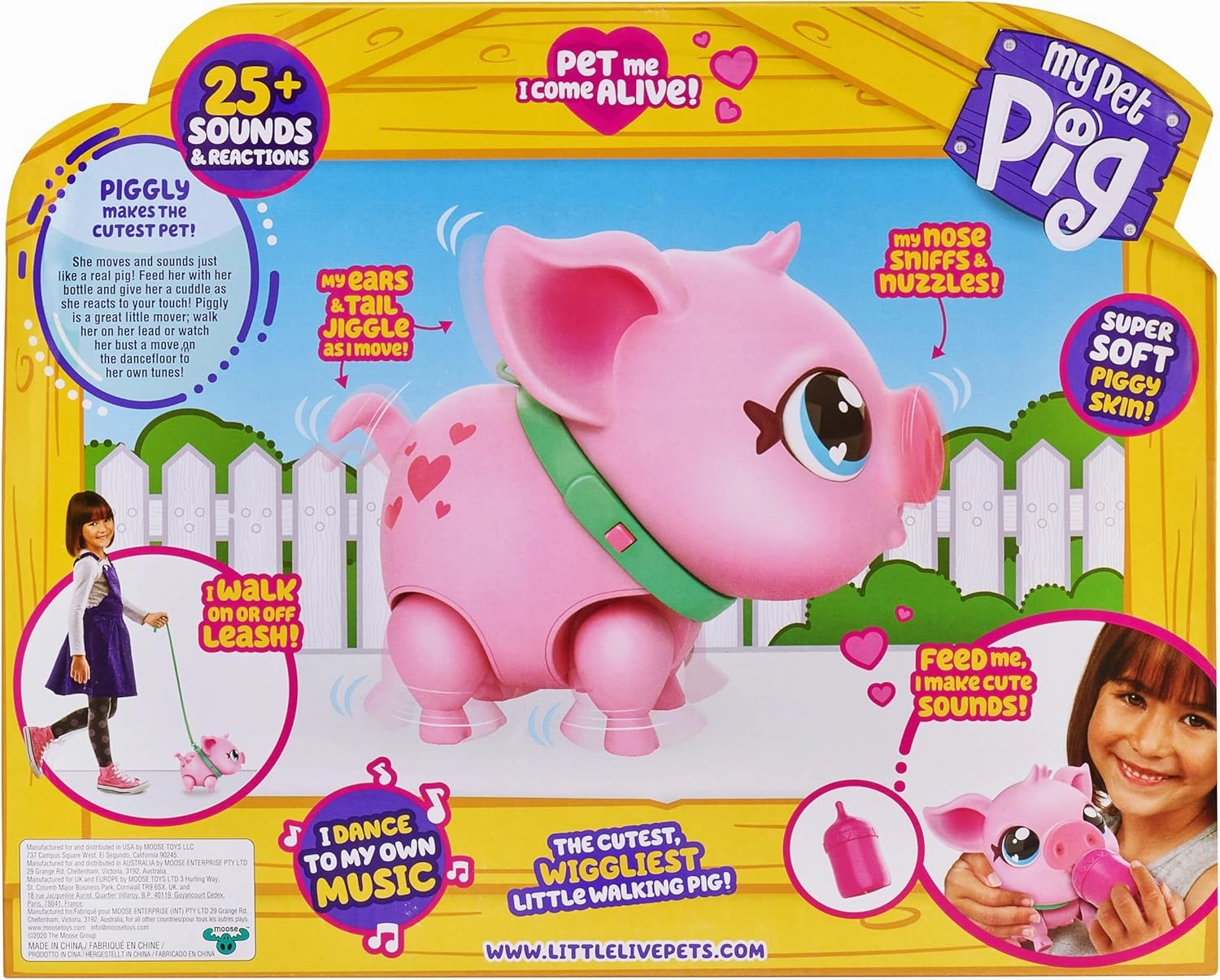 Little Live Pets My PET Pig S1 Single PK - Piggly