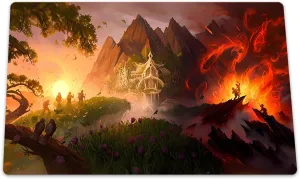 Lord Rings Trading Card Game MTG Playmat TCG CCG Mat Duel Mat Free Bag