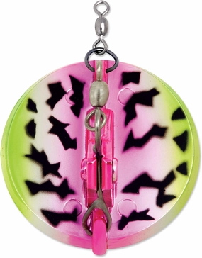 Luhr Jensen 1 Dipsy Diver Watermelon/Silver Bottom, #1 (5560-001-0785)