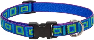 LupinePet Originals 3/4" Sea Glass 13-22" Adjustable Collar for Medium and Larger Dogs
