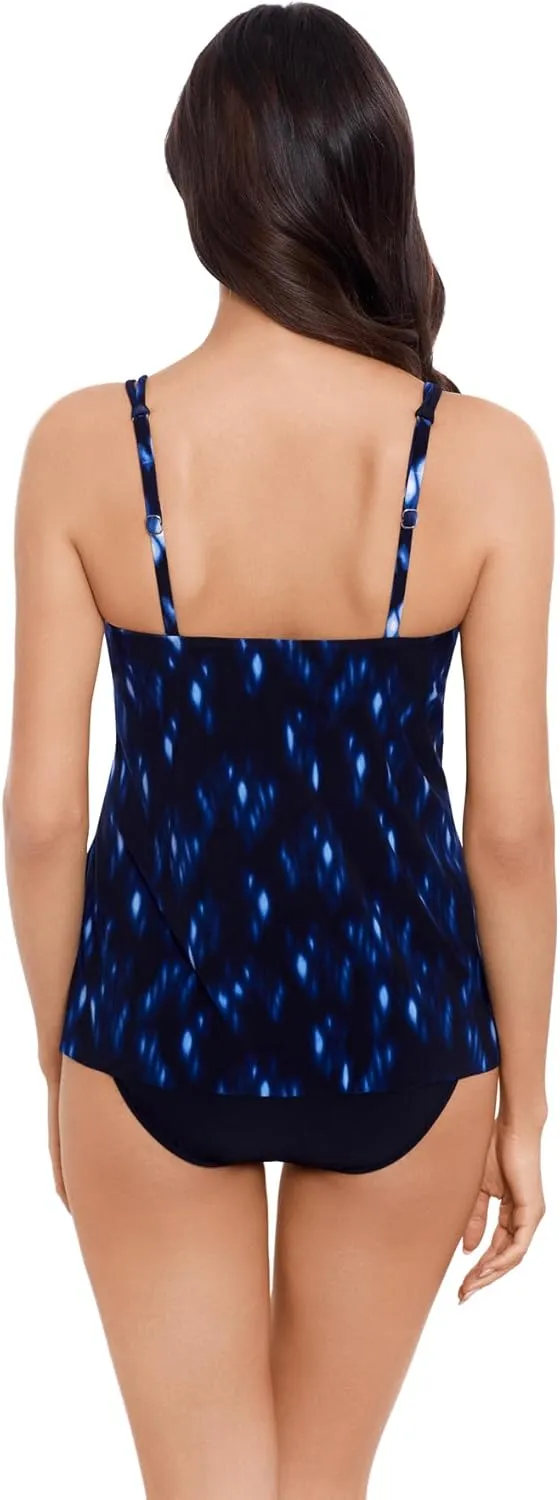 MagicSuit Women's Swimwear Obi One Akikio Removable Soft Cup Adjustable Strap Tankini Top