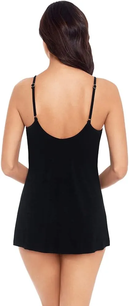 MagicSuit Women's Swimwear Put a Ring On It Willow Underwire Tummy Control One Piece Swimdress
