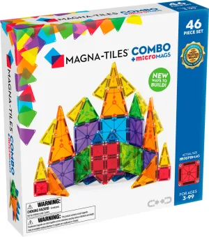 Magna-Tiles® Combo 46 Piece Set