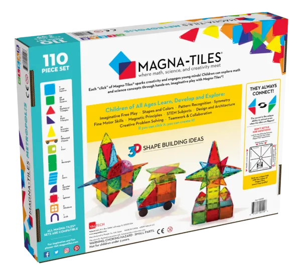 Magna-Tiles® Metropolis 110-Piece Set