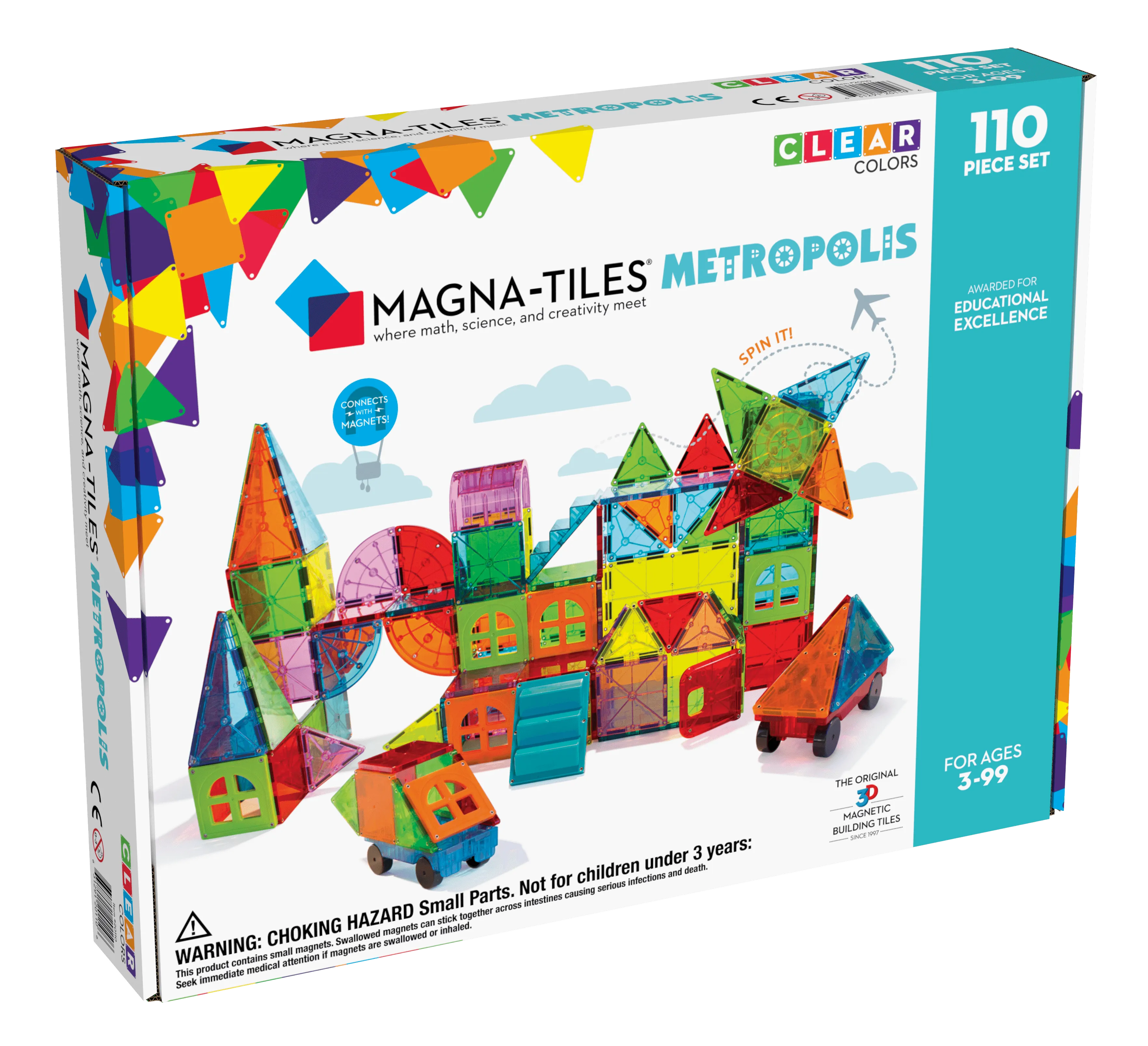 Magna-Tiles® Metropolis 110-Piece Set