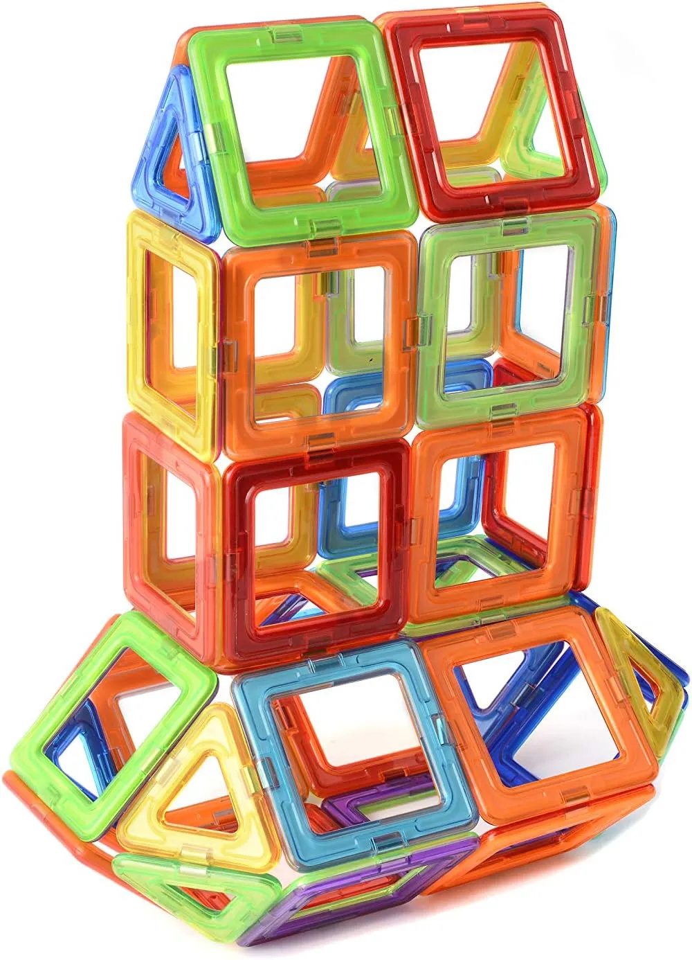 Magnetic Building Tiles Set for Kids | 30 Pieces Colorful, Durable, & Safe Construction Blocks | STEM Educational Toys for Creative Learning | Perfect for 3  Years