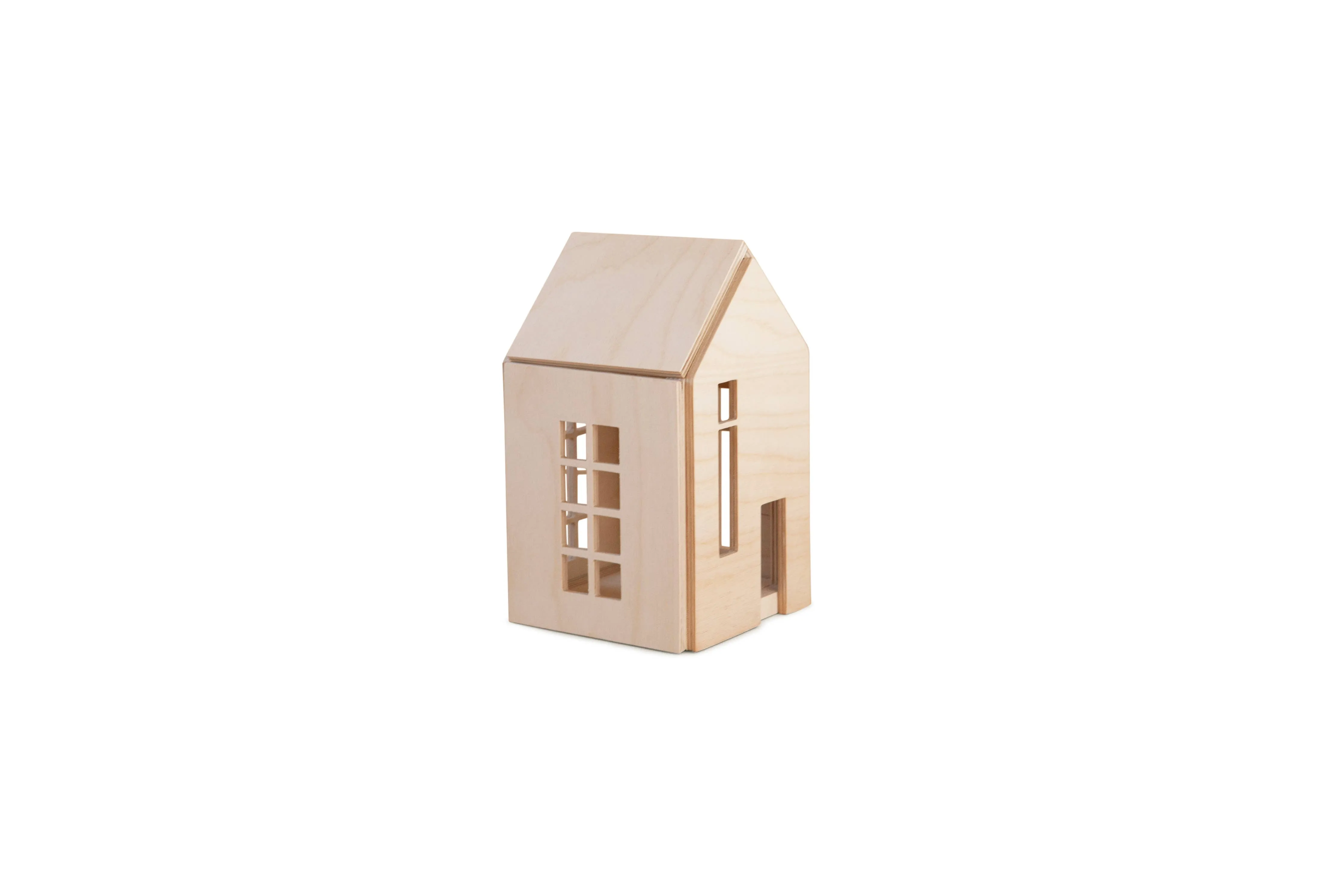 Magnetic Dollhouse - Natural, Tiny