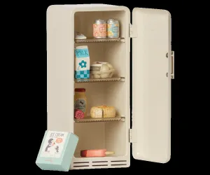 Maileg Miniature fridge - Off white