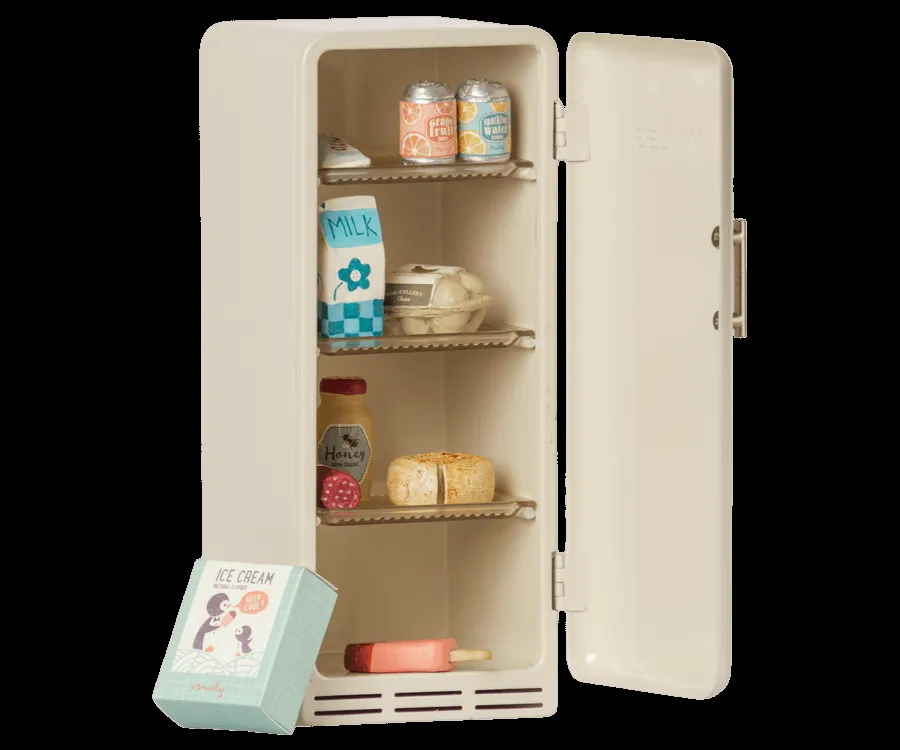 Maileg Miniature fridge - Off white